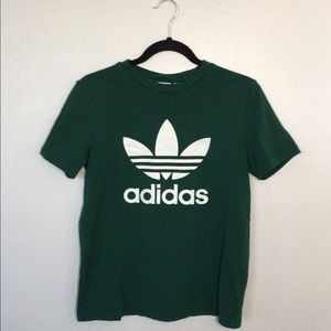 LAST SALE BEFORE TAKEN OFF ‼️‼️Women’s Size M Green Adidas Shirt 💚